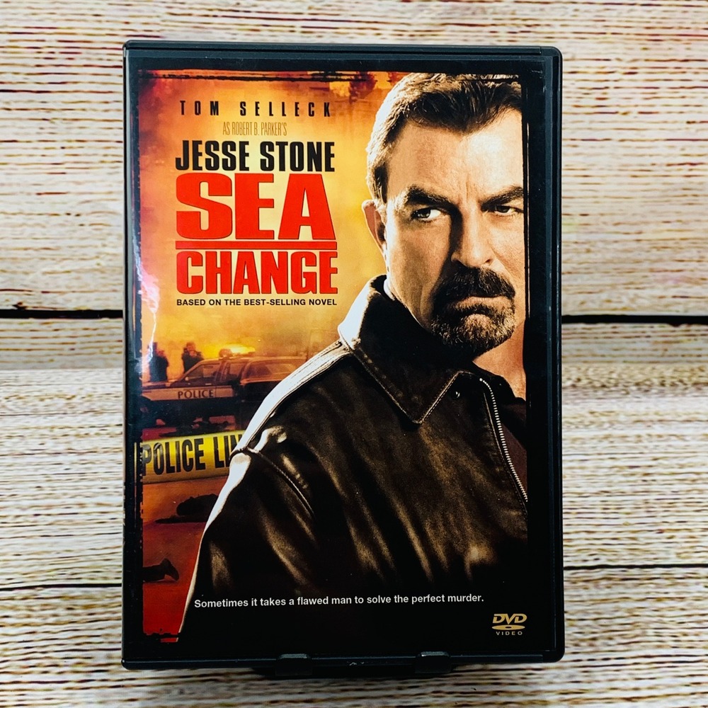 Jesse Stone Sea Change [2007 DVD] Tom‎ Selleck Detective Movie Crime Drama